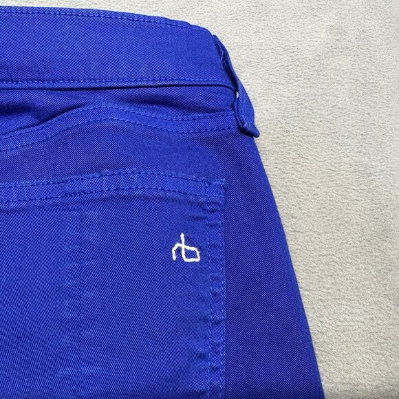 Rag & Bone Jeans Size 27 The Legging Cobalt Blue Stretch Skinny - Picture 5 of 11